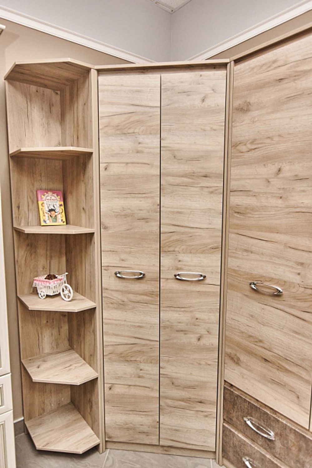 Дакота Шкаф угловой (440)