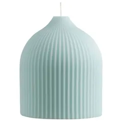 Свеча декоративная мятного цвета Edge 10,5 см