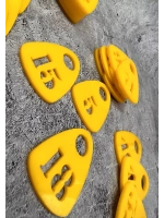 Номерки для гардероба прорезные акрил