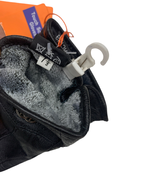 Перчатки. Женские. Материал верха: Кожаные. Подклад:Плюш-флис. 5 шт в упаковке.