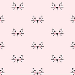 Муслиновый нагрудник Cat (pink)