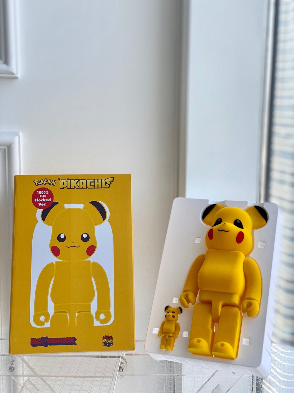 Bearbrick Pikachu 1000%