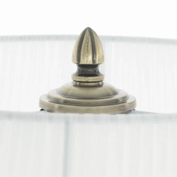 Citilux Вена CL402930 Торшер бронза с белым абажуром