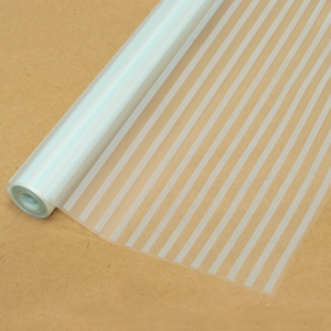 Пленка матовая с рисунком "Полосы узкие" Тиффани