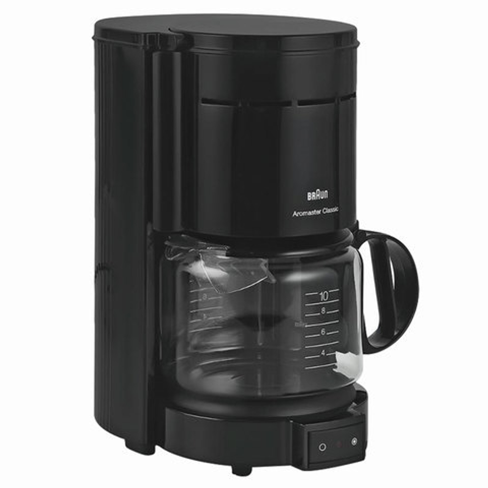 Кофеварка капельная BRAUN KF47/1, 1000 Вт, объем 1,3 л, автоотключение, черная