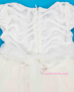 платье Первый бал-волна  ободок 4412