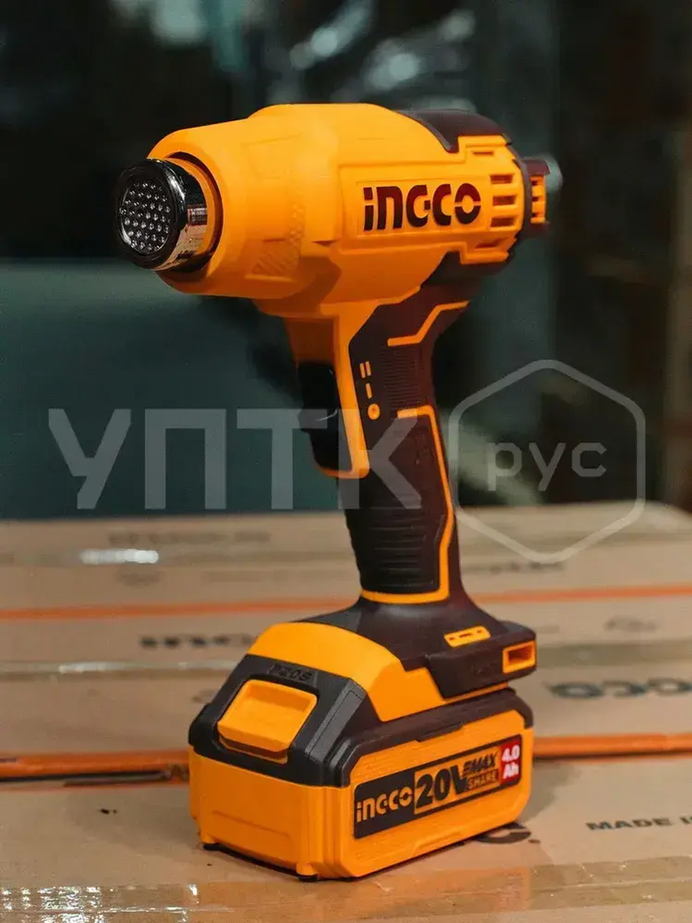 Акк. Фен + реноватор(МФИ)+ акб 2Ач+4Ач (P20S), ЗУ 2А (20В) , кейс INGCO COSLI230703 (с НДС)