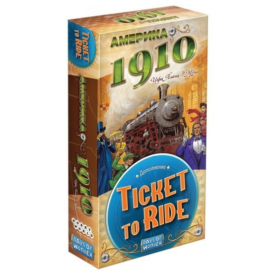 Настольная игра Ticket to Ride: Америка 1910