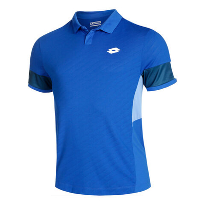 Мужское теннисное поло Lotto Tech 1 D1 Polo Men - Blue
