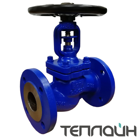 Вентиль запорный с сильфонным уплотнением АСТА В333-м-050-40-400 DN 15 PN 40 фланцевый