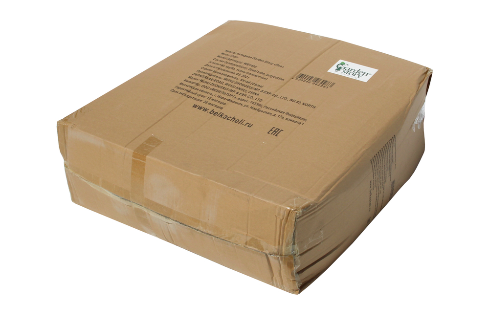 Кресло складное Рио арт.WR1405 (1 шт в упаковке (каркас серый, ткань разноцв.))