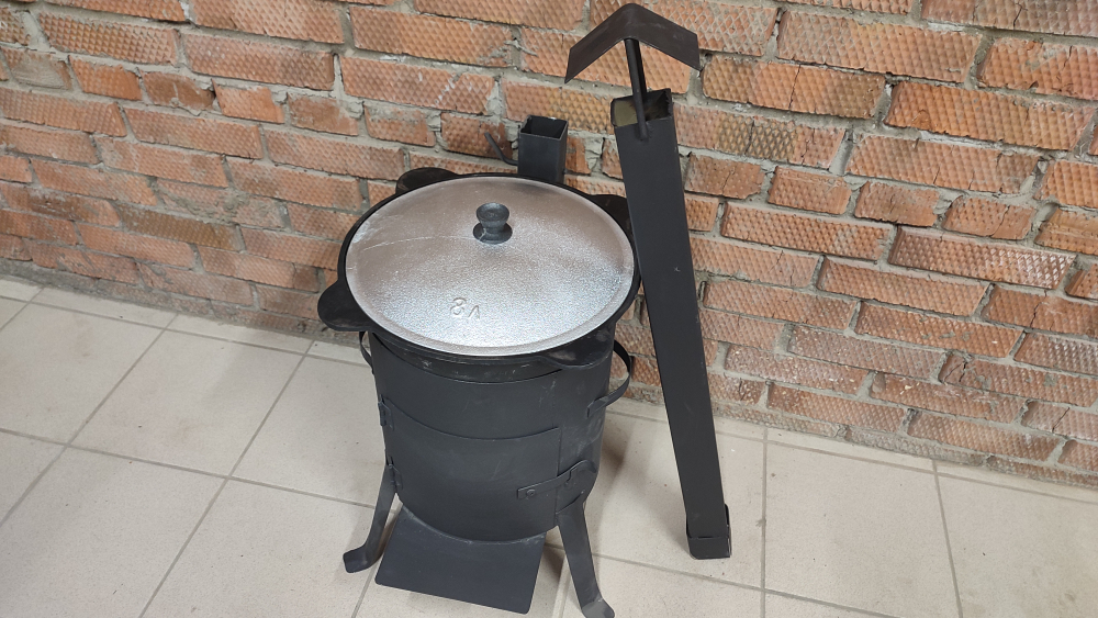 Чугунный казан на 8 литров