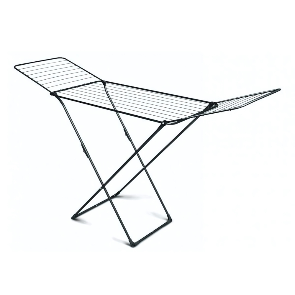 Сушилка для белья напольная (200х55х96) ЧЕРНЫЙ 20м СБ2