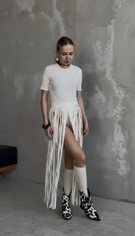 Пояс-бахрома