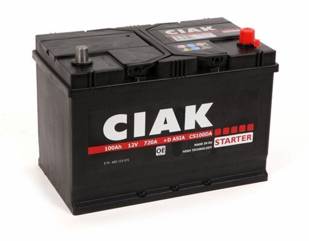 CIAK Starter - CS100DA-CSS - Starter Battery