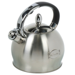 Чайник нерж, 2.5 л, свист, зеркал, Daniks, индукц, PR-2301