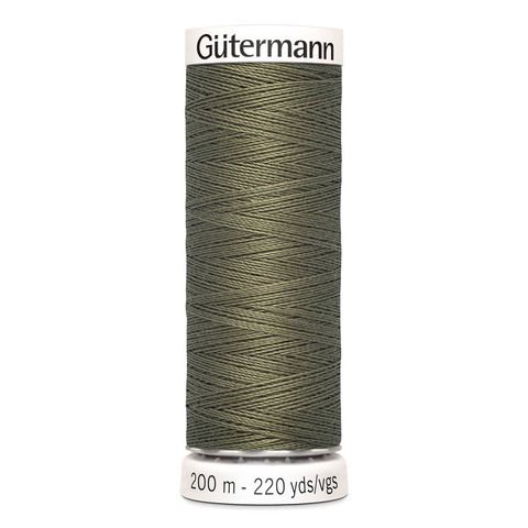 Нить Sew-All 200 м, Gutermann, 825 золотисто-оливковый