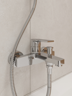 Смеситель для ванны с душем STWORKI Берген S21100CR хром