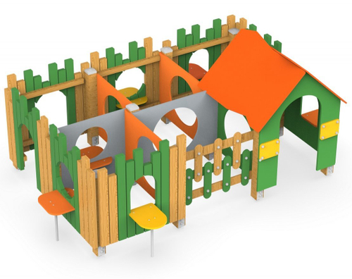 Домик-лабиринт Деревенька 322.01 исп.1