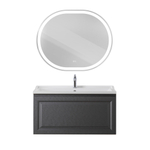 Мебель для ванной комнаты подвесная Cezares GIUBILEO-N-100-1C-SO-TIT-P 100см Титан