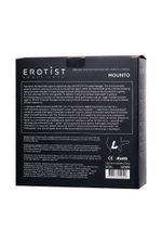 Черный вибростимулятор простаты Mounto с пультом ДУ - 12,5 см. (Цвет: черный)