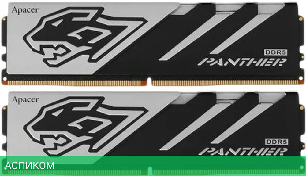 Оперативная память Apacer Panther DDR5 2x32GB (AH5U64G60C6227BAA-2)