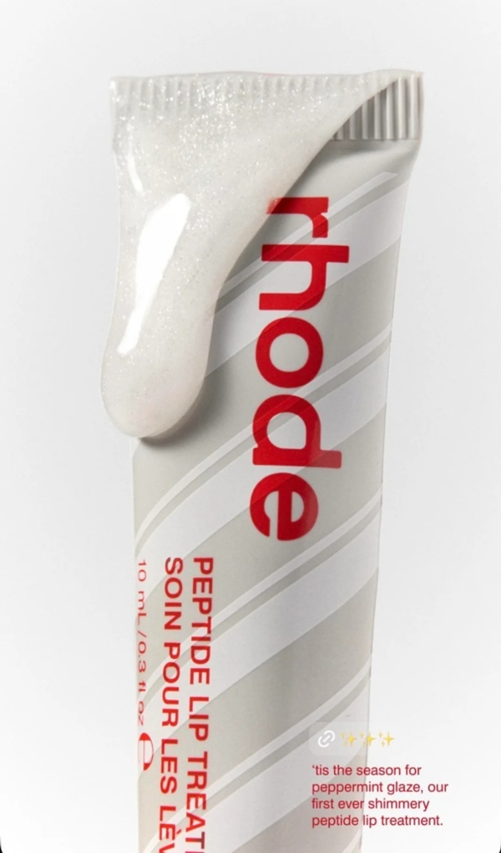 Rhode Пептидный бальзам для губ в оттенке Peppermint glaze