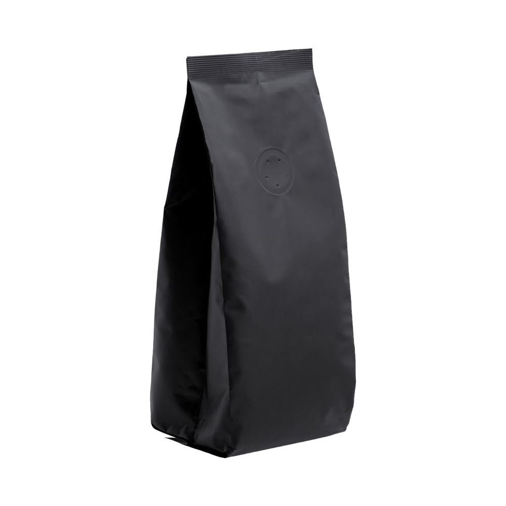 Пакет трехшовный черный с клапаном, 100х310х65