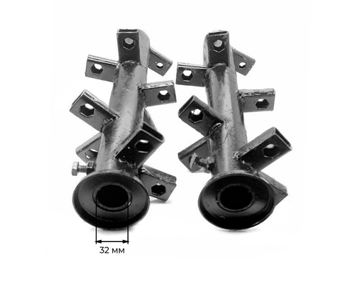 Полуось почвофрезы (9 ножей) L-400 мм (пара)