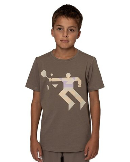 ОДЕЖДА ДЛЯ ТЕННИСА Мальчики, Футболка BIDI BADU PARIS CHILL 2025 .