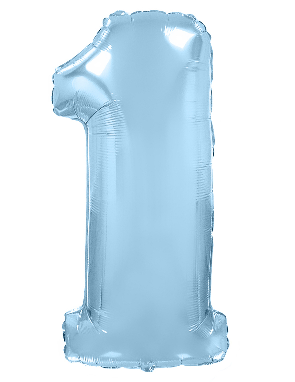 Шар Цифра Голубая