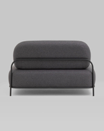 Диван Стоун рогожка тёмно-серый