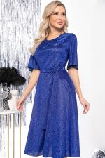 Платье "Идиллия" (электрик) П7796 LT Collection (Акция)