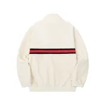 Олимпийка Ymkashix велюровая Stripe track белая