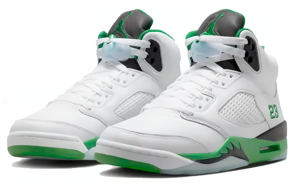 Кроссовки Jordan Air Jordan 5 "Lucky Green" (Женская размерная сетка)