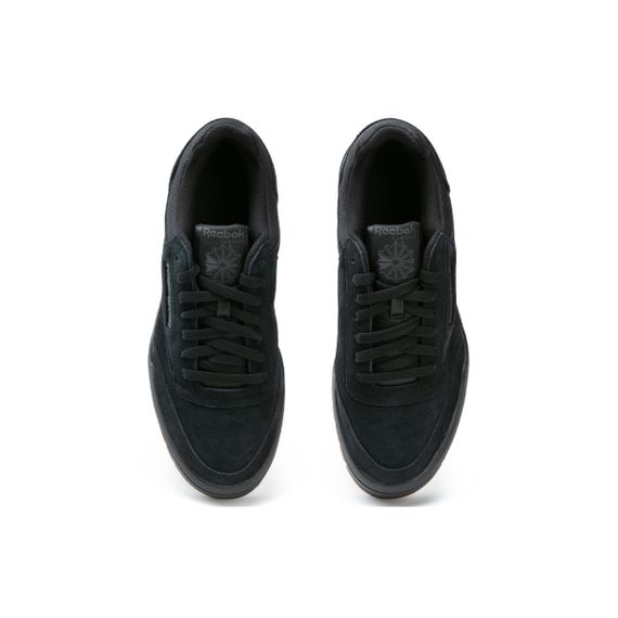 reebok CLUB C MEGACOURT Кроссовки для скейтбординга Низкие Черные Унисекс