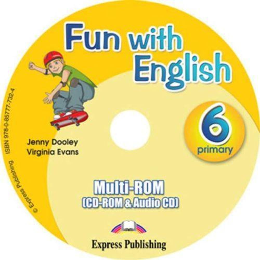 Fun with English 6. multi-ROM (CD-ROM &amp; Audio CD ). Аудио CD/CD-ROM