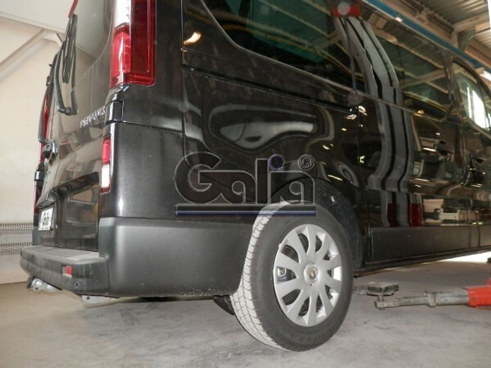 Фаркоп оцинкованный Galia O066С для Renault Trafic 2014-, Opel Vivaro 2014-, FIAT Talento 2016-(паспорт и сертификат в комплекте)(без электрики)