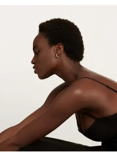 Серьги Nova серебро 925 пробы покрытое золотом