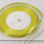 Лента Атласная 0,6см х 28м Сатин (Желтый)