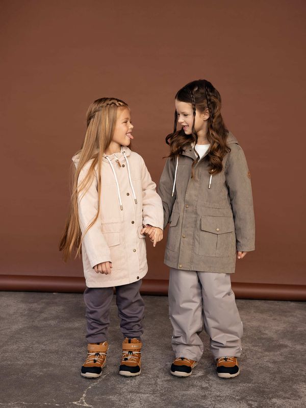 Парка демисезонная на меху 