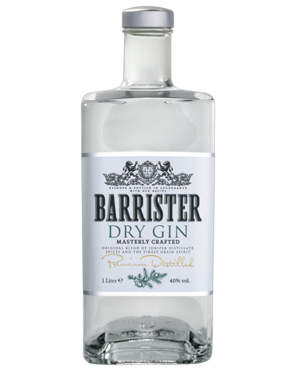 Джин Barrister Dry gin 1 л.