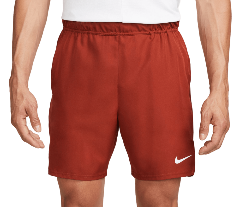 Мужские теннисные шорты Nike Court Dri-Fit Victory Short 7in - rugged orange/white