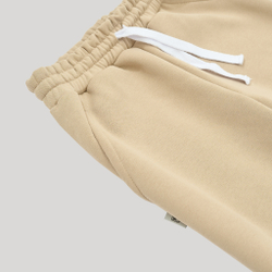 Wide Sweatpants Simple Taupe