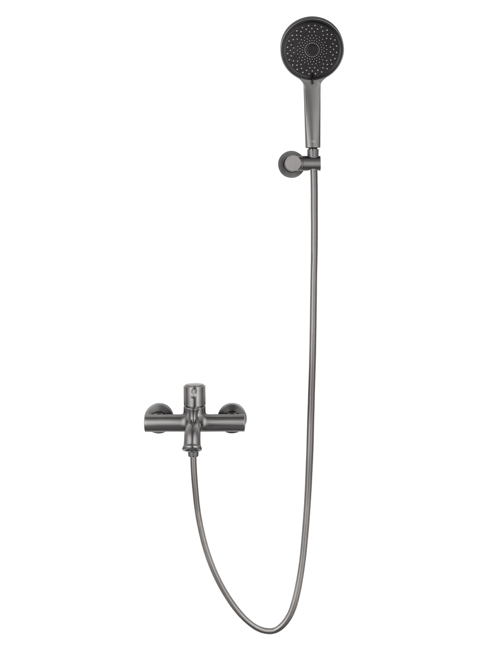 Смеситель для ванны с душем WONZON & WOGHAND TOR, Темный графит (WW-88037073-BGM)