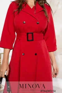 Платье 3154-красный Minova