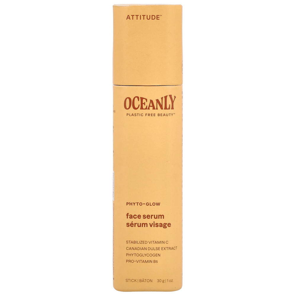 ATTITUDE, Oceanly ™, сыворотка для лица с фито-сиянием, 30 г (1 унция)
