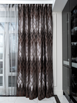 Тюль 275х320 Garda Decor Roma серая