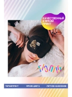 Термонаклейка на одежду, термопринт "Мопс"