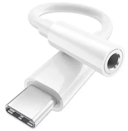 Адаптер Samsung  jack 3.5 - USB Type-C белый